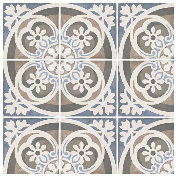 equipe art nouveau music hall gres dekor 20x20 (24405) 