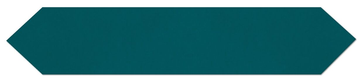 Płytka ścienna Arrow Blue Canard 5x25 o głębokim niebieskim kolorze i kształcie strzałki