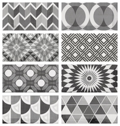 equipe metro patchwork b&w dekor 7.5x15 (21396) - zdjęcie główne