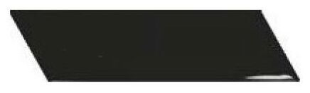 equipe chevron black right płytka ścienna 5.2x18.6 (23366) - zdjęcie nr: 2