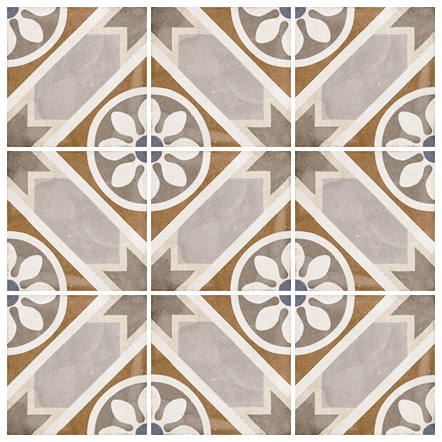 equipe art nouveau apollo color gres dekor 20x20 (24401) - zdjęcie główne