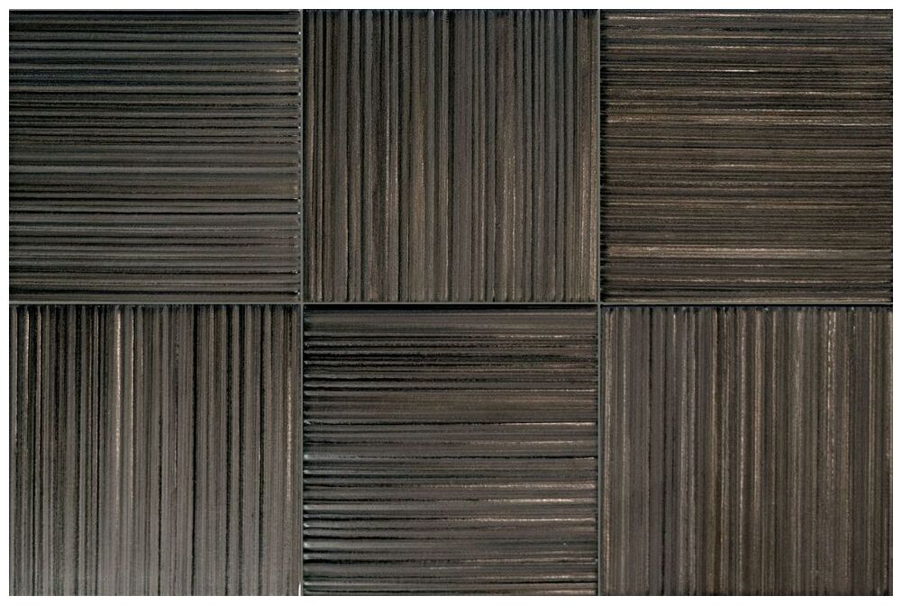 Equipe Hikari Ebony dekor 10x10 (32701) - mały gres ceramiczny hiszpański do salonu