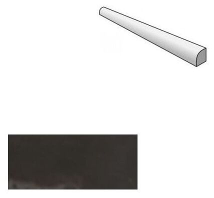 Equipe (wyprzedaż) Manacor Black Jolly 1.2x20 (26936) - mała listwa dekoracyjna do kuchni i łazienki - zdjęcie nr: 2