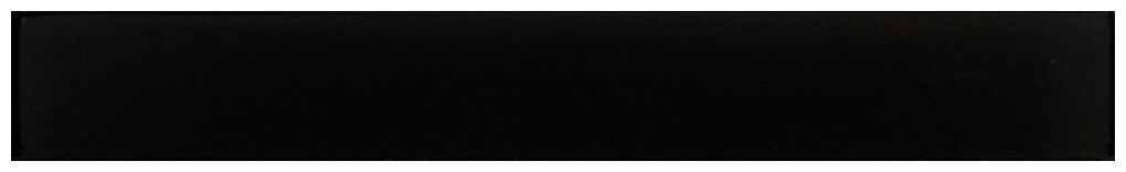 Czarna, błyszcząca płytka ścienna Negro Brillo o prostokątnym kształcie 5x40 cm - zdjęcie nr: 2