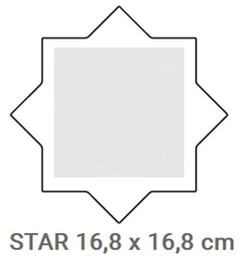 equipe porto star white gres 17.5x20 (30622) - zdjęcie nr: 2