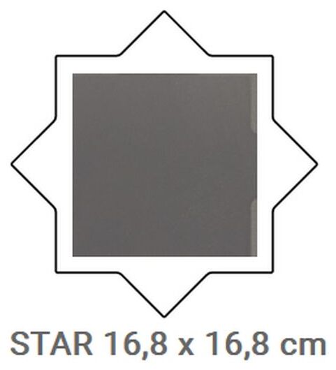 equipe porto star black gres 17.5x20 (30627) - zdjęcie nr: 2