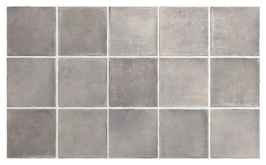Matowe płytki Argile Concrete gres 10x10 cm w odcieniach szarości z delikatnymi różnicami tonacji - zdjęcie nr: 2