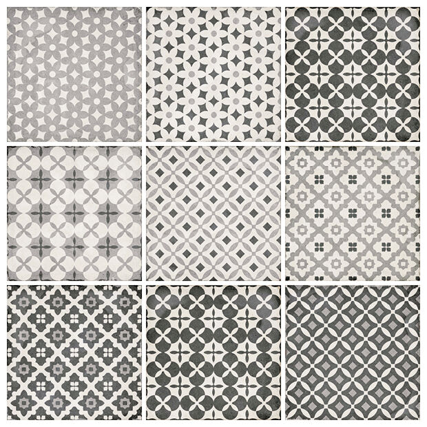 equipe art nouveau alameda grey gres dekor 20x20 (24420) - zdjęcie nr: 3