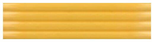 Mała błyszcząca płytka Costa Nova Yellow Onda Glossy 5x20 o intensywnym żółtym kolorze - zdjęcie nr: 2