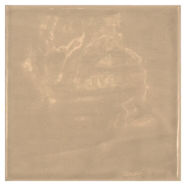 Mała błyszcząca płytka ścienna Country Vison 13,2x13,2 w stonowanej naturalnej tonacji