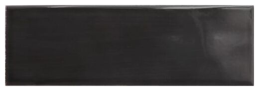 Czarna błyszcząca płytka ścienna Island Black o prostokątnym kształcie i małych wymiarach - zdjęcie nr: 2