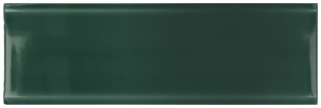 Płytka ścienna Vibe IN Newport Green w odcieniu butelkowej zieleni z błyszczącą powierzchnią