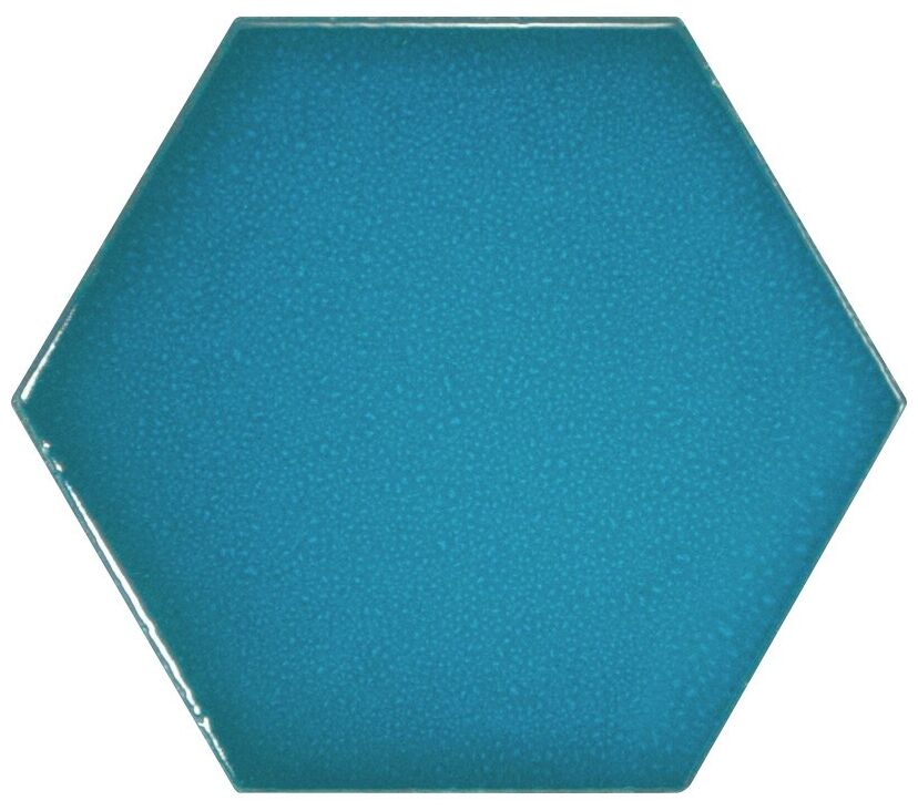 equipe hexagon electric blue płytka ścienna 12.4x10.7 (23836) - zdjęcie główne
