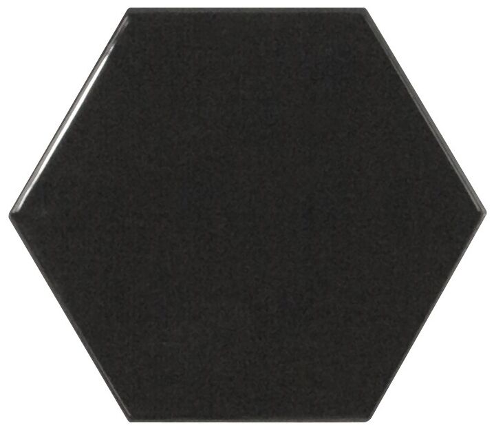 equipe hexagon black płytka ścienna 12.4x10.7 (21915) - zdjęcie główne