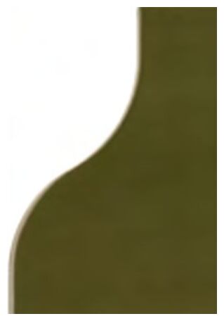 equipe curve garden green płytka ścienna 8.3x12 (28850) - zdjęcie nr: 2