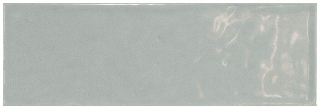 Błyszcząca płytka Country ASH Blue w stonowanym niebieskim odcieniu o wymiarach 6,5x20 cm