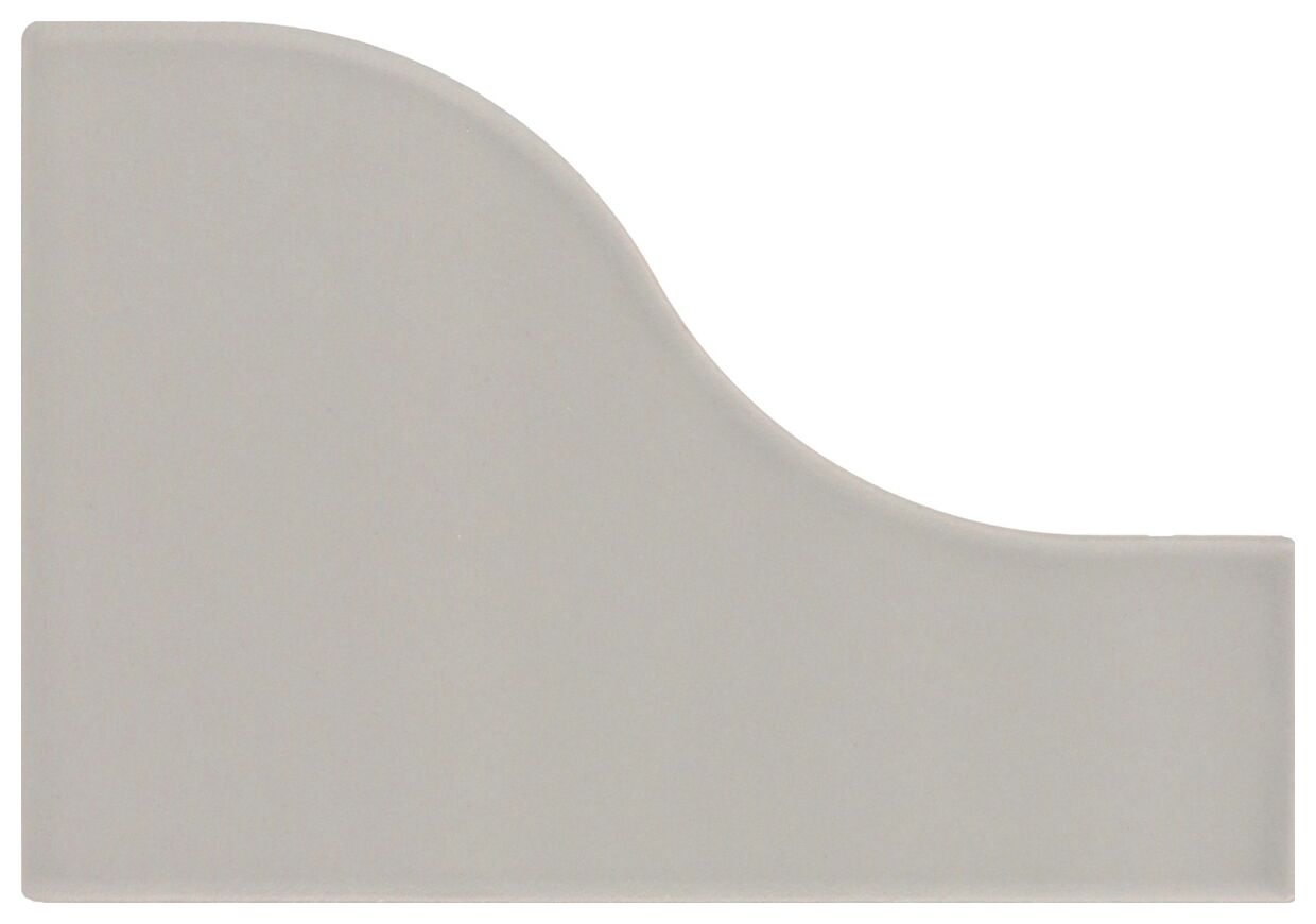 equipe curve grey matt płytka ścienna 8.3x12 (28857) - zdjęcie główne