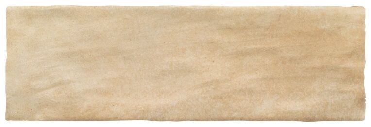 Matowa płytka Sabbia Arena w odcieniu ciepłego beżu o wymiarach 6,5x20 cm