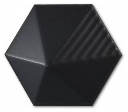 equipe umbrella black matt płytka ścienna 12.4x10.7 (23029) - zdjęcie nr: 2