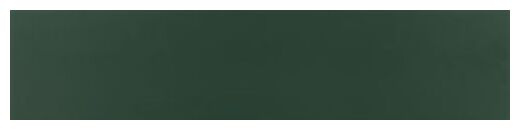 Mała matowa płytka ścienna Costa Nova Laurel Green w odcieniu ciemnej zieleni o wymiarach 5x20 cm - zdjęcie nr: 2