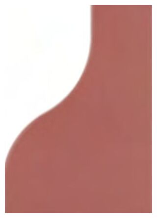 equipe curve ruby shade matt płytka ścienna 8.3x12 (28855) - zdjęcie nr: 2