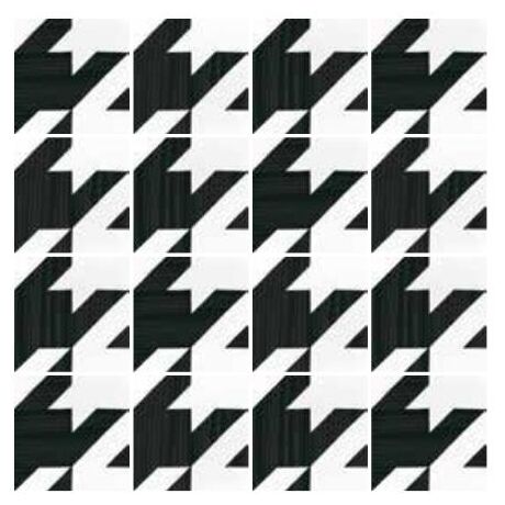 equipe caprice deco tweed b&w gres 20x20 (22128) - zdjęcie nr: 2