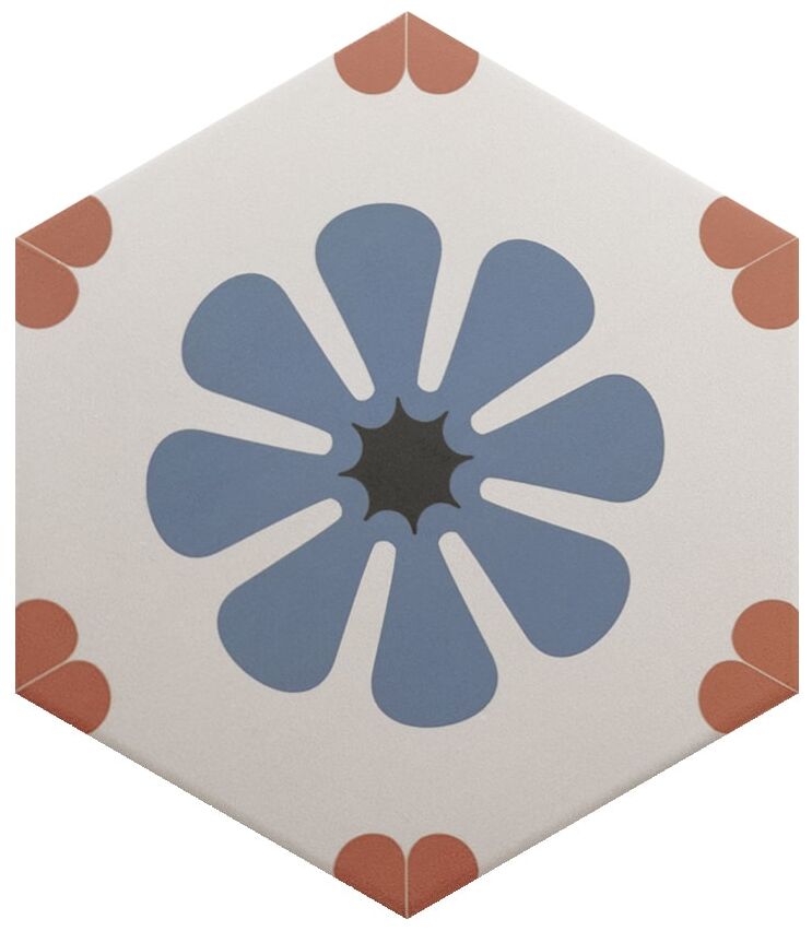 equipe coimbra bella blue decor gres 17.5x20 (30658) - zdjęcie główne