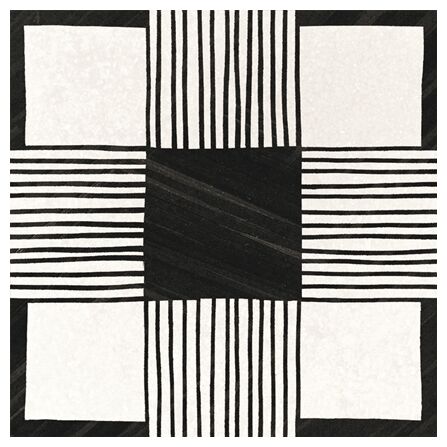 equipe caprice deco cloth b&w gres 20x20 (22124) - zdjęcie nr: 3