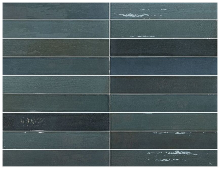 Equipe Isola Bluestone płytka ścienna 5x30 (32675) - płytka hiszpańska w stylu retro