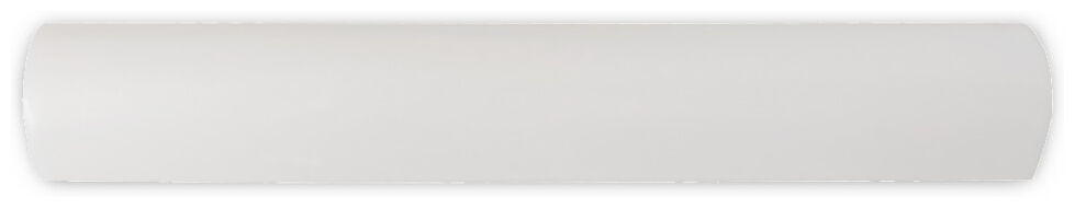 Biała listwa dekoracyjna Blanco matt Pencil Bullnose 3x20 z matową powierzchnią i prostym profilem