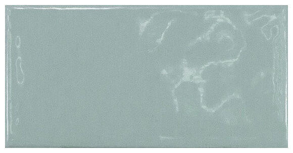 Zielona glazura Cottage Jade 7,5x15 z delikatną strukturą i błyszczącą powierzchnią
