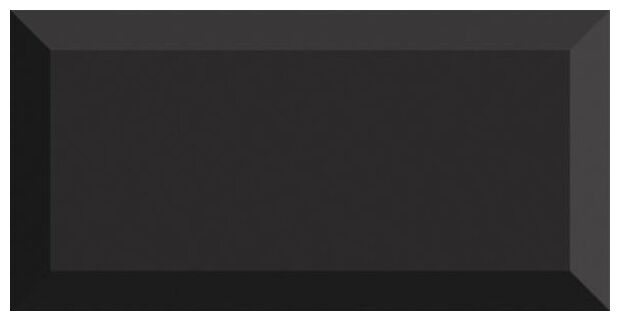 fabresa negro mate biselado bx płytka ścienna 10x20 - zdjęcie główne