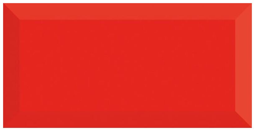 fabresa rojo biselado bx płytka ścienna 10x20 - zdjęcie główne