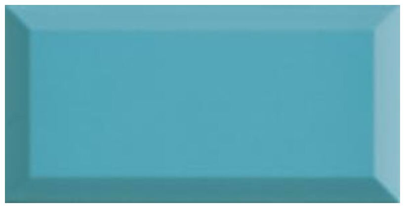 fabresa azul turquesa biselado bx płytka ścienna 10x20 - zdjęcie główne