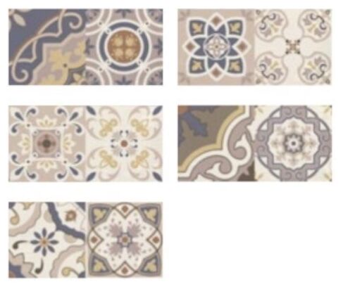 fabresa artisan olite hueso mix dekor 10x20 - zdjęcie nr: 2