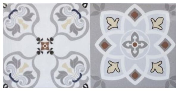 fabresa artisan baza blanco mix dekor 10x20 - zdjęcie główne