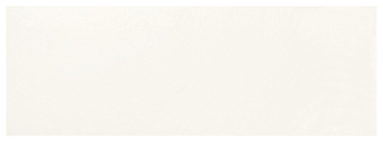 Matowa biała płytka ścienna Pearl White 31,6x90 o prostym i eleganckim wykończeniu