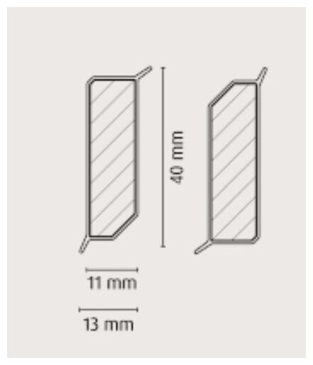 FN Neuhofer FN TURN-X040 40 mm Pure White (FB002) listwa Przypodłogowa 240x4x1.3 - zdjęcie nr: 2