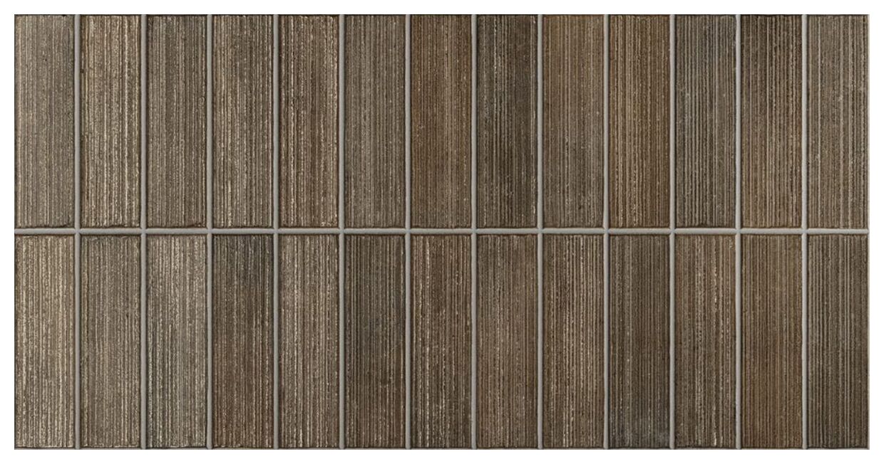 Gayafores Deco Kirei Caramel gres 32x62.5 - gres brązowy do kuchni i łazienki