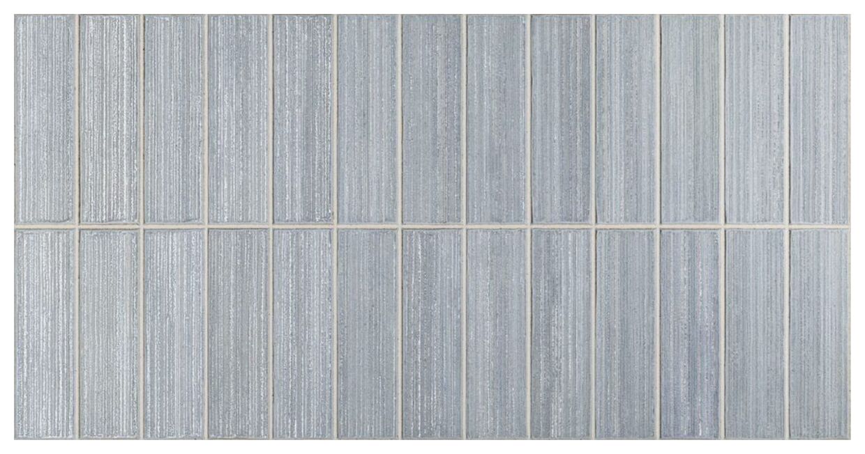 Gayafores Deco Kirei Blue gres 32x62.5 - gres niebieski do łazienki i kuchni