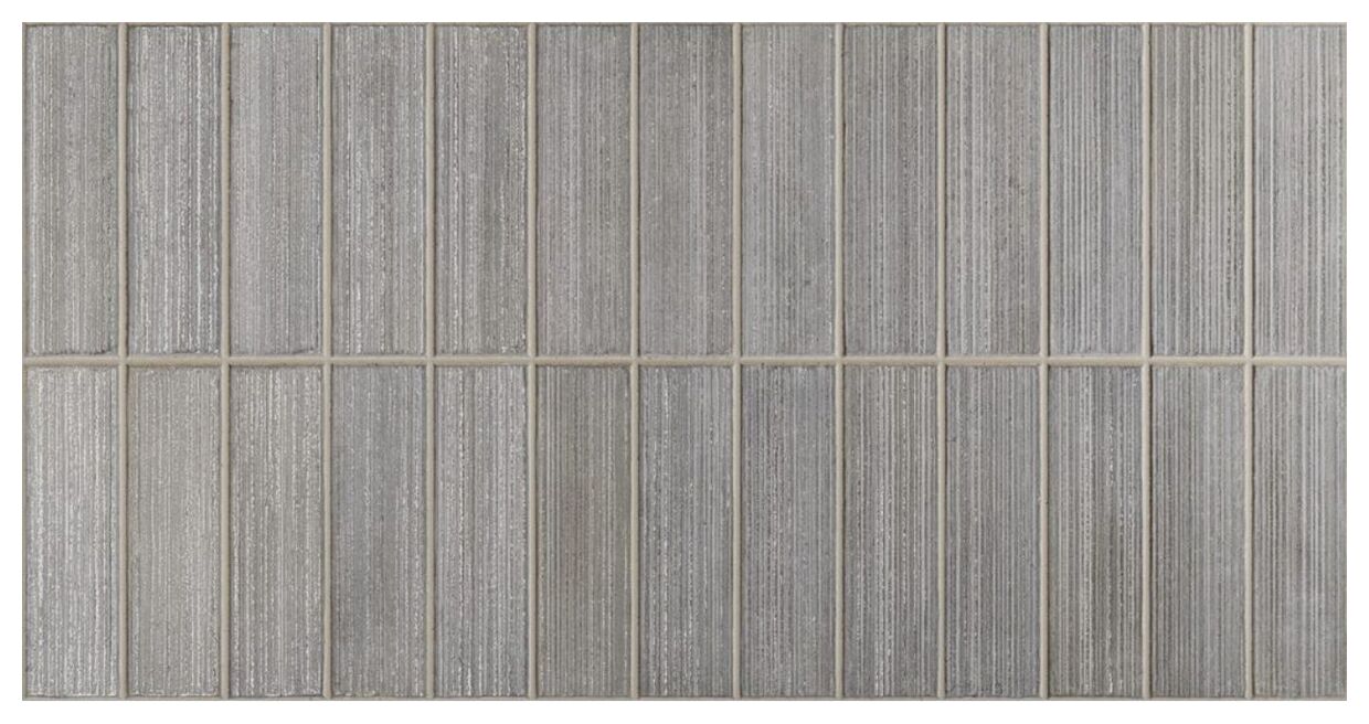 Gayafores Deco Kirei Grey gres 32x62.5 - gres szary do salonu i przedpokoju