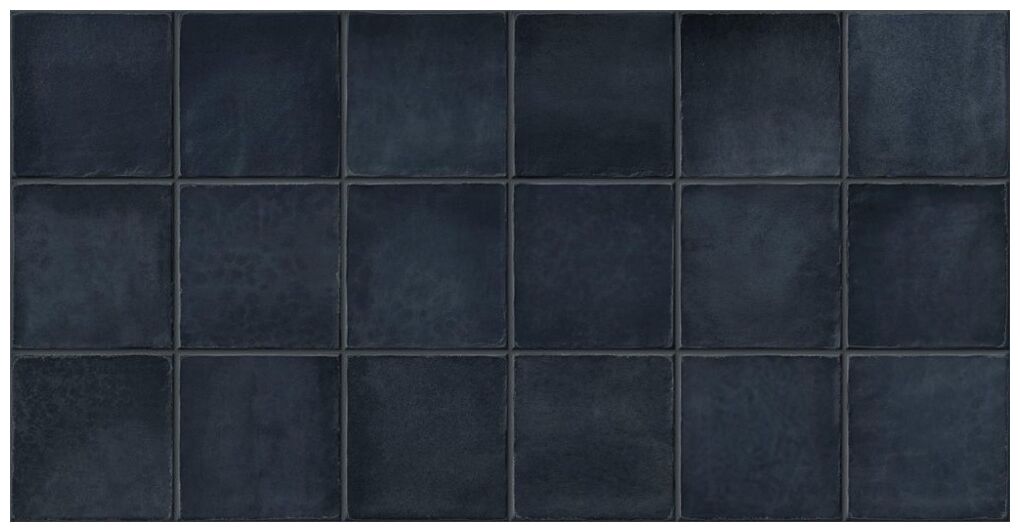 Gayafores Deco Amaris Plus Navy gres 32x62.5 - gres szkliwiony hiszpański w stylu retro do salonu
