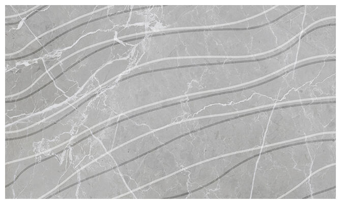 Szara płytka ścienna Navia RLV. Gris Glossy z połyskiem i wzorem imitującym naturalny kamień