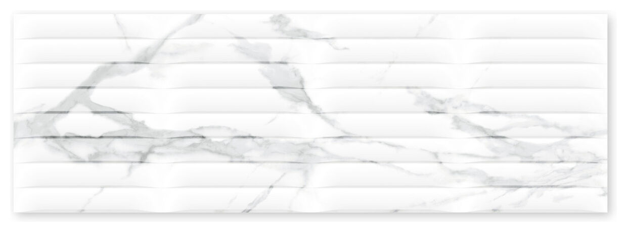 geotiles num rlv blanco glossy płytka ścienna 30x90 - zdjęcie główne