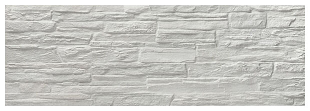 Jasny kamieniopodobny gres ścienny Mubi Blanco 17x52 o matowej, strukturalnej powierzchni - zdjęcie nr: 2