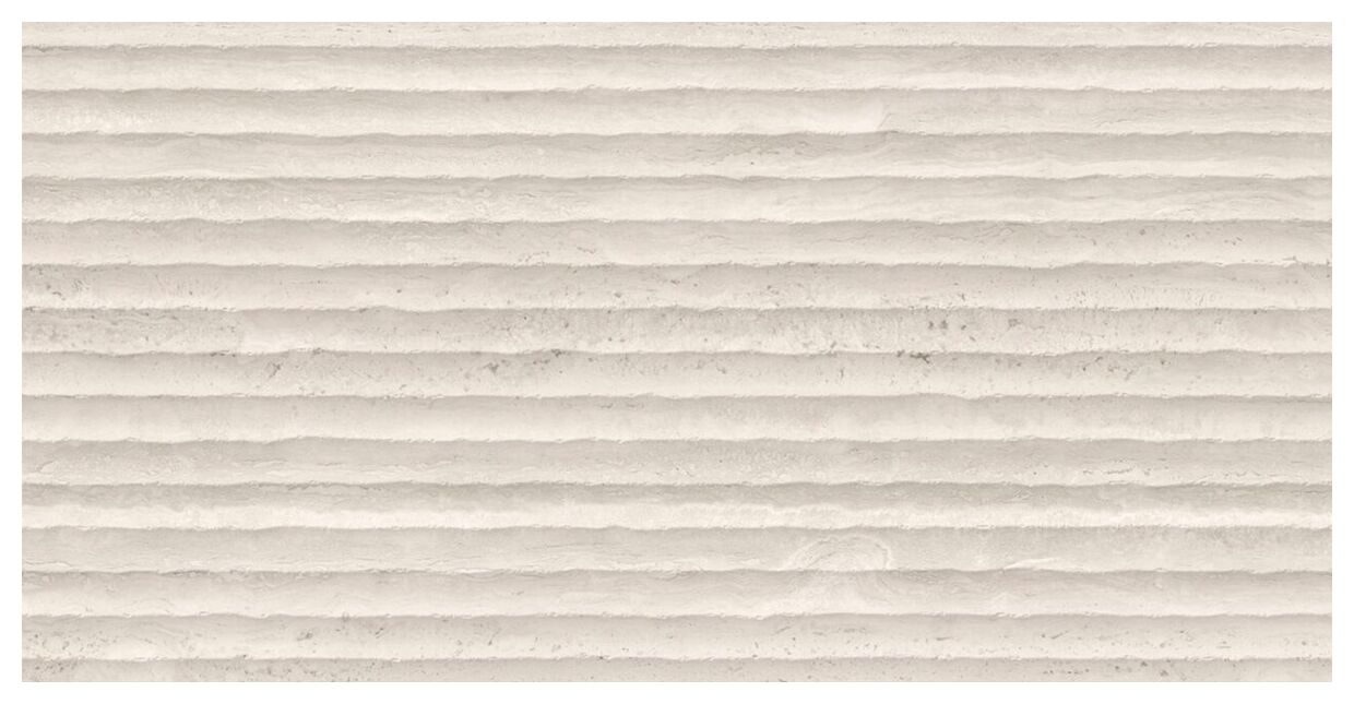 Geotiles Stratos Vein Bone RLV płytka ścienna 60x120 - hiszpańska płytka ryflowana
