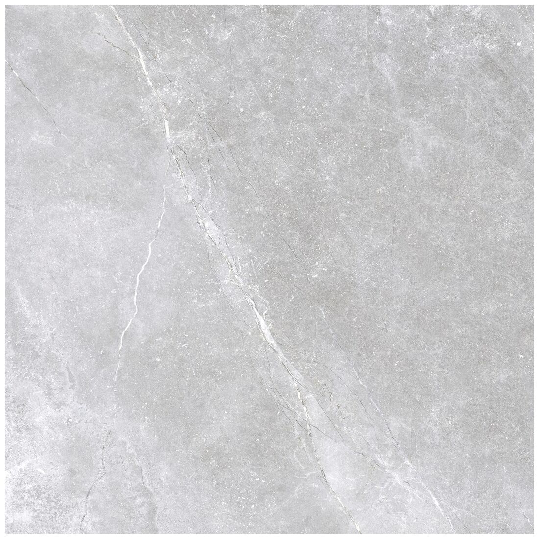 Golden Tile Space Stone Grey gres rektyfikowany 60x60 - matowy gres imitujący kamień do salonu i przedpokoju