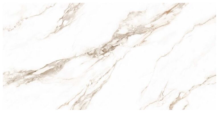 Płytka Ferrol White matt+ Carving 60x120 z białym marmurowym wzorem i matową teksturą