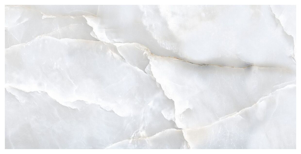 Płytka Rubin White matt+ Carving 60x120 o matowej fakturze i marmurowym wzorze z delikatnymi żyłkami