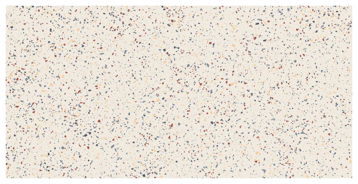 Impronta Decora Terrazzo Acrobaleno gres rektyfikowany 60x120 - gres lastryko do salonu i przedpokoju